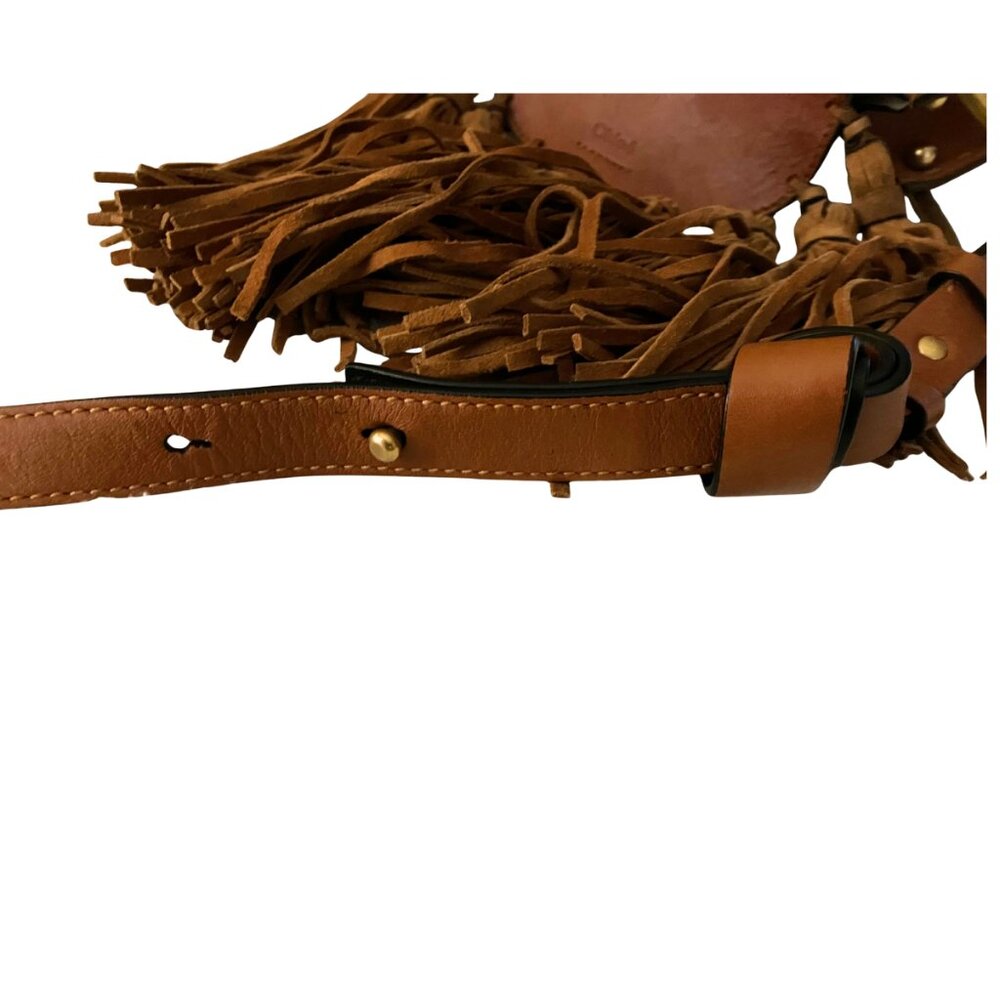 Chloé Hudson Bag Crossbody Fringe Tassel Rare Mini - Picture 12 of 15